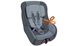 כסא בטיחות משומש עלול להוות סכנה